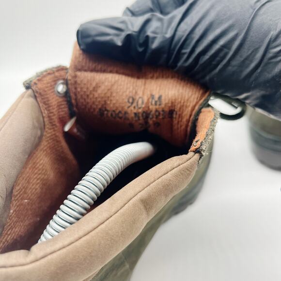 Timberland Women's Green Suede Lace Up Boots Size 9 - Picture 4 of 7